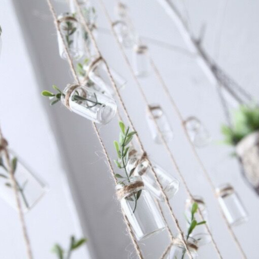 大還元クーポン配布中壁飾りボード壁掛けモダンフェイクグリーンおしゃれかわいい植物吊下げ送料無料