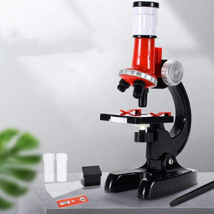 大還元クーポン顕微鏡子供顕微鏡セット高倍率初心者マイクロスコープミニ顕微鏡LED照明付きプレゼント小学生中学生高校生科学実験学習おもちゃ送料無料