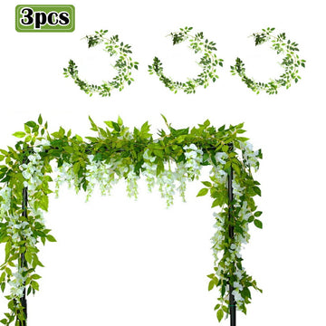 大還元クーポンフェイクグリーンインテリア造花植物観葉植物つる結婚式ホームガーデン中庭オフィス結婚式壁の装飾送料無料