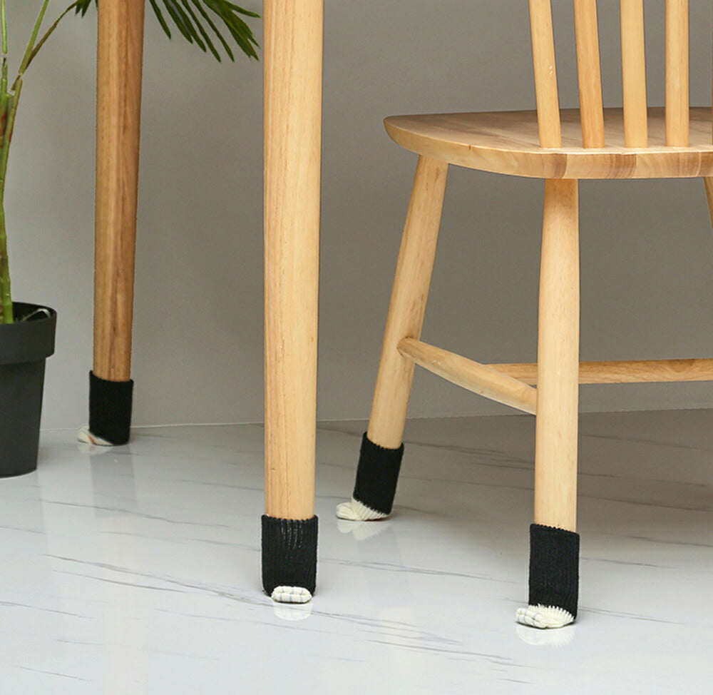 椅子脚カバーイス脚カバーかわいい猫の足チェアソックス椅子足カバー傷防止テーブル椅子キャップ脚キャップ床保護いすイスいす脚机人気12枚セット送料無料