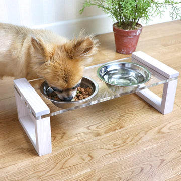 ペット用エサ皿 水飲み フードボウル 食器台 犬用 猫用 食器スタンド