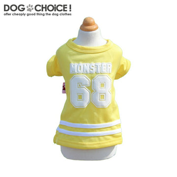 【犬服春夏春用夏用】MONSTER/モンスター68スポーティTシャツ