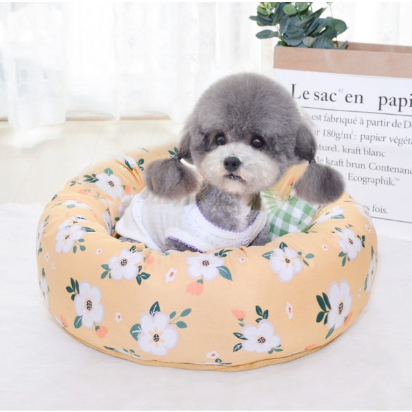 犬ベッド ペットベッド クッション 犬用 猫 ベッド 枕付き 犬猫兼用