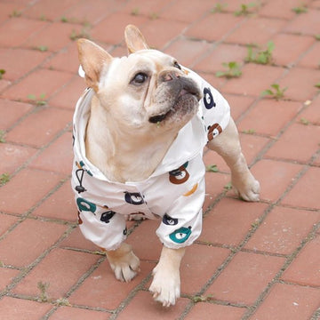 犬レインコート ドッグウェア レインコート フレンチブルドッグ 犬の服 雨服 雨具 パーカー 二足 小中型犬用 雨の日 防水 雨具 梅雨対策 メール便 着脱簡単