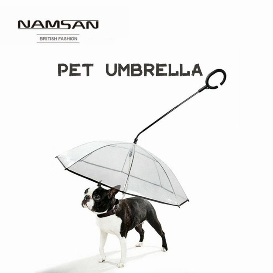 犬用傘 ペット アンブレラ 犬用 傘 散歩 犬 折りたたみ リードつき ペット 小型犬 中型犬 雨具 愛犬 かさ 雨 雨傘 UMBRELLA ペット用雨具 Panni